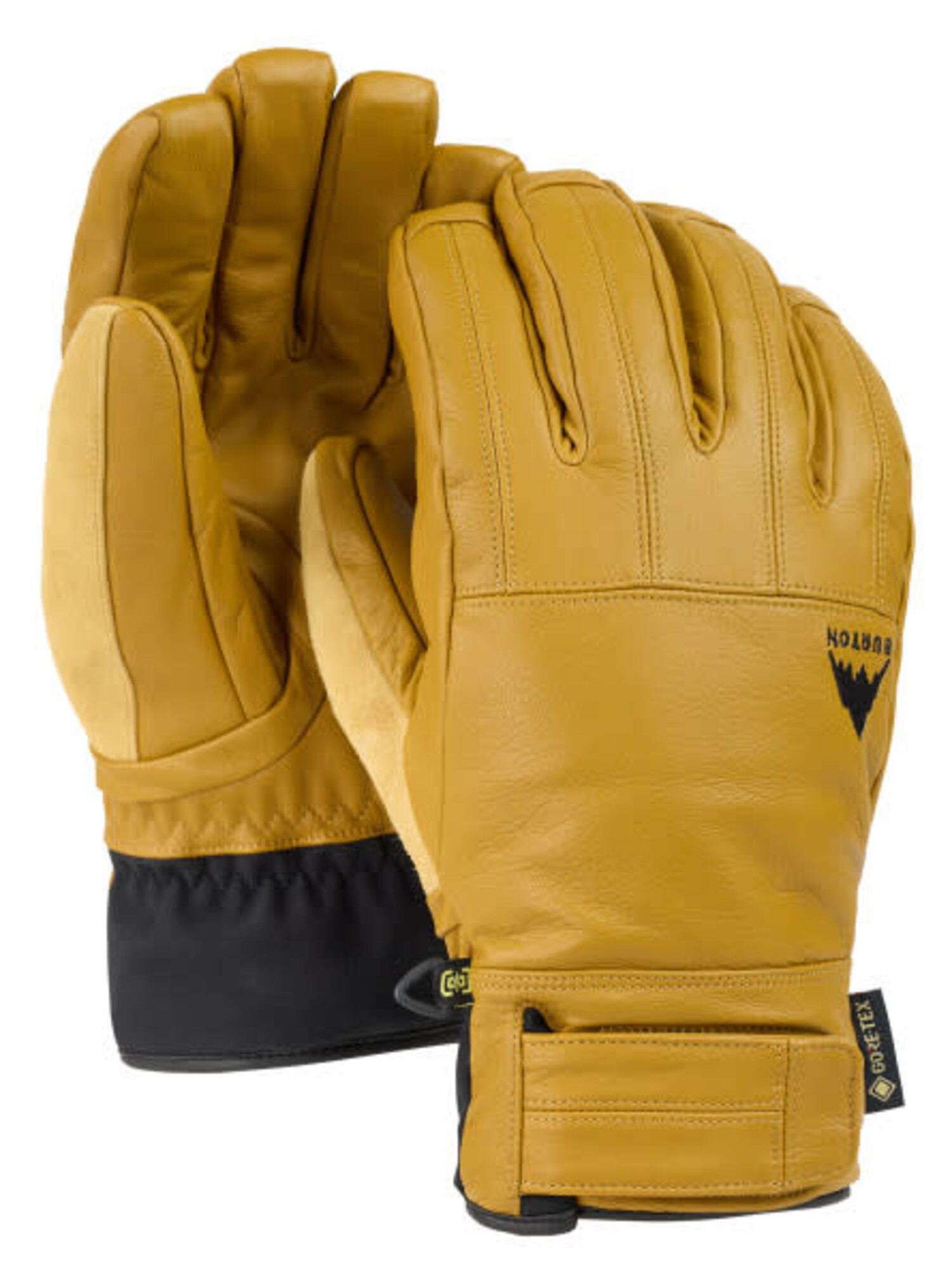 BURTON Men s Gondy GORE TEX Leather Gloves Rawhide Edge of the