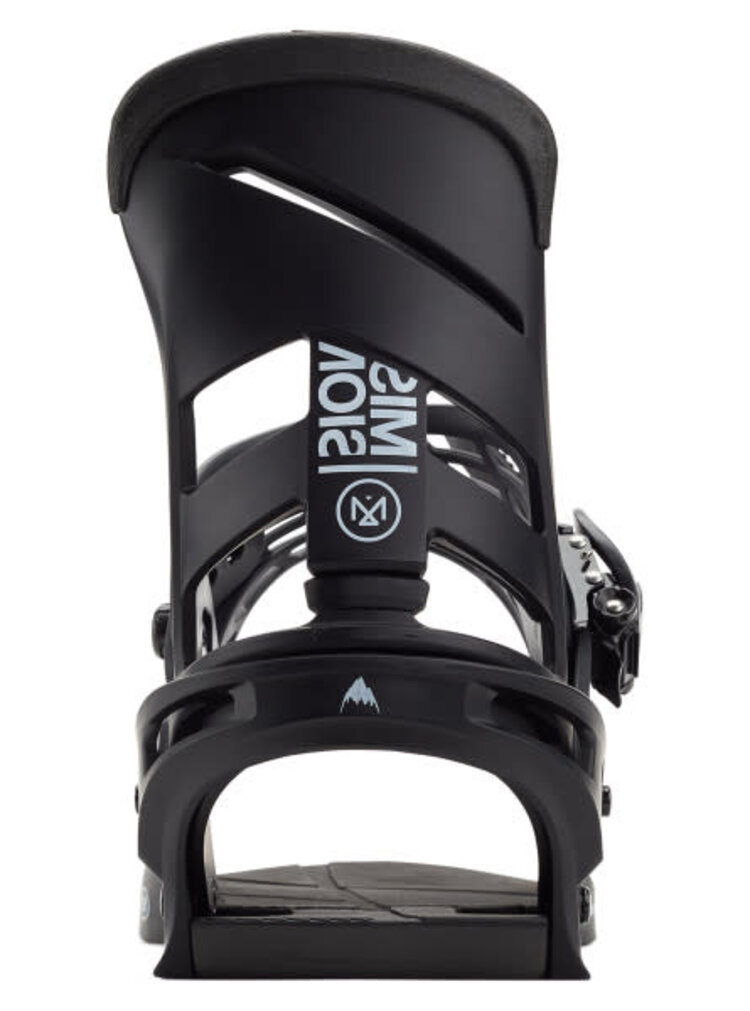 BURTON 2027 BURTON Men's Mission Re:Flex Snowboard Bindings Black