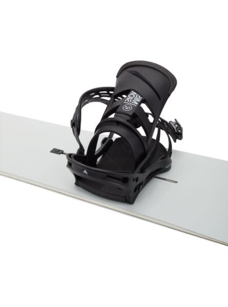 BURTON 2027 BURTON Men's Mission Re:Flex Snowboard Bindings Black