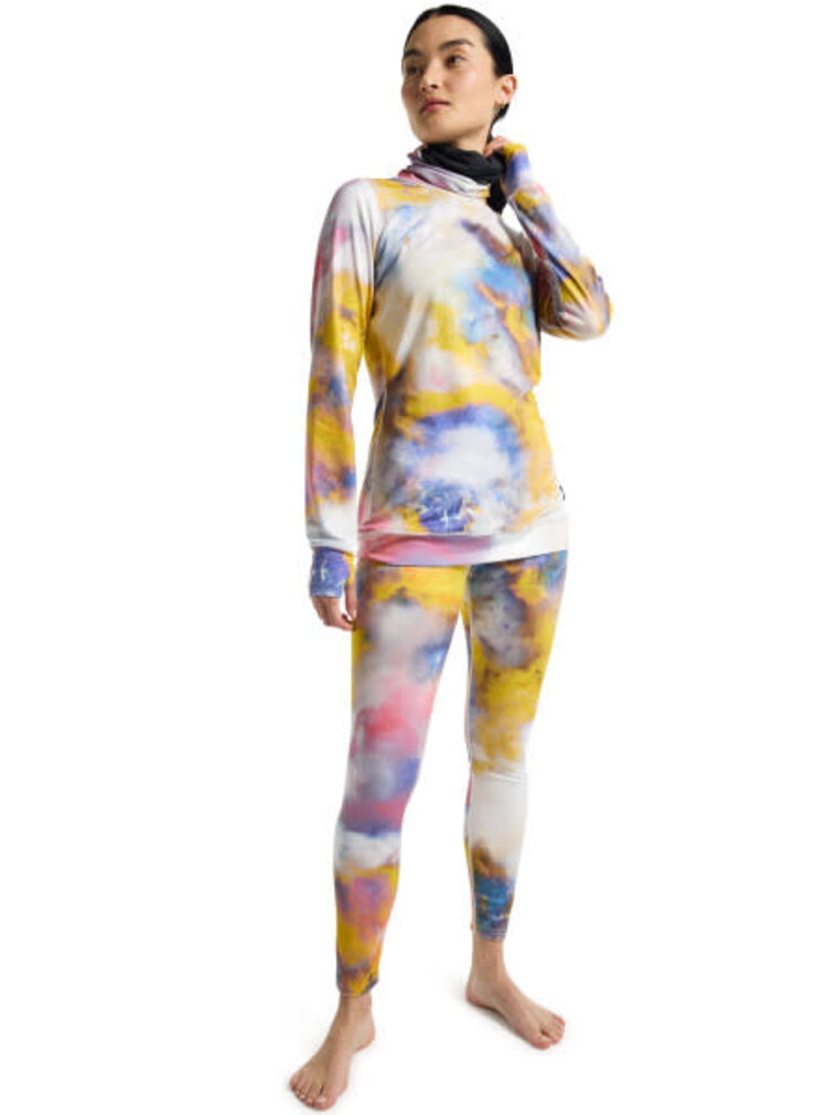 BURTON BURTON Women's Midweight Base Layer Pants Stout White Voyager