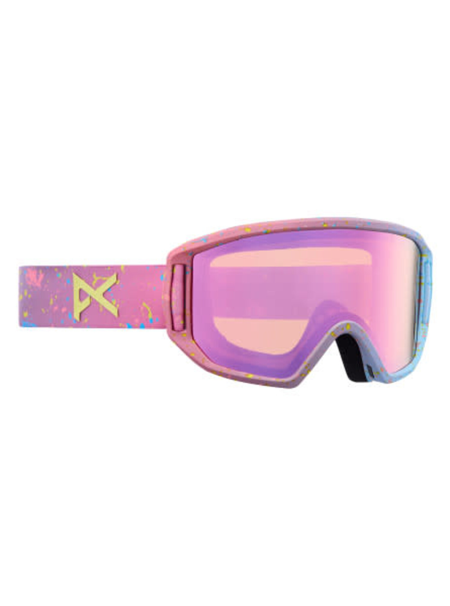 ANON ANON Relapse Jr. Goggles Splatter / Pink Amber + MFI Face Mask