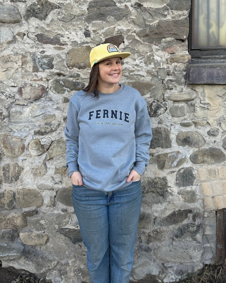 EDGE OF THE WORLD EDGE OF THE WORLD Fernie College Crew Grey