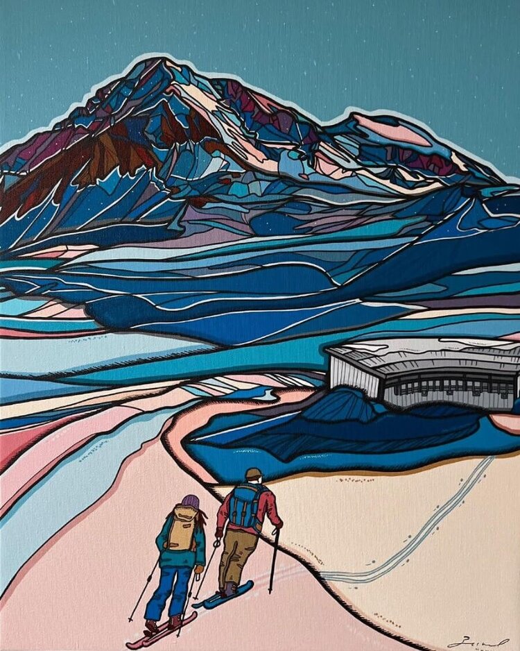 KATE ZESSEL  Spearhead 8"x10" Art Print