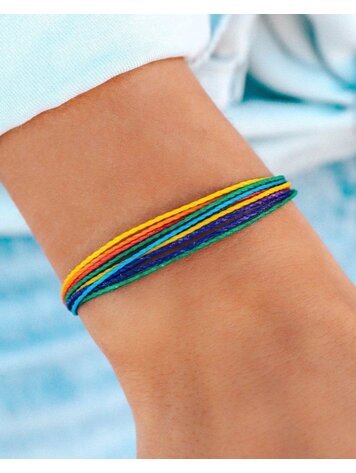 PURA VIDA PURA VIDA Pride Charity Bracelet - The Trevor Project