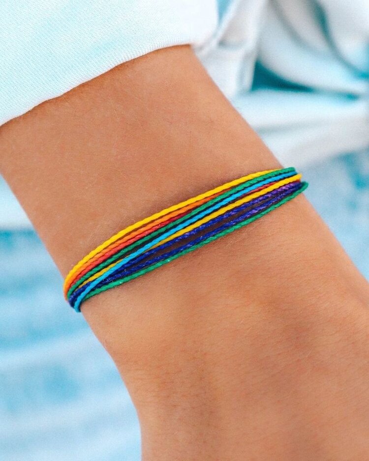 PURA VIDA PURA VIDA Pride Charity Bracelet - The Trevor Project