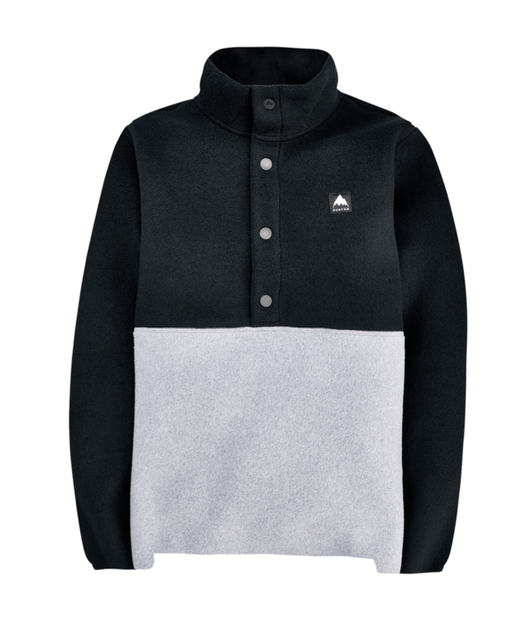 BURTON BURTON Kids' Cinder Anorak True Black/Gray Heather