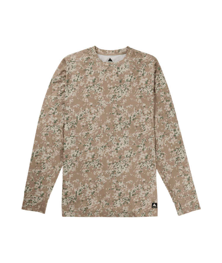 BURTON BURTON Men's Midweight Crew Snowfall Camo