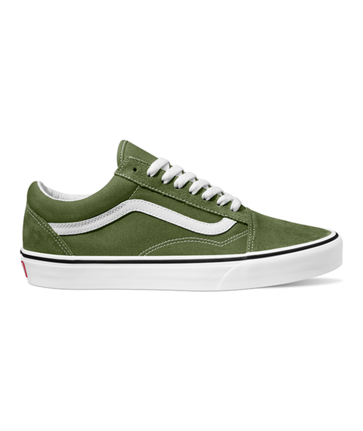 Green suede vans sale