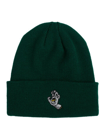 SANTA CRUZ SANTA CRUZ Beanie Screamin Hand Forest / Grey / Gold