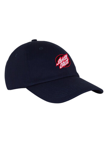 SANTA CRUZ SANTA CRUZ Dad Strapback True Oval Flame Dot Navy