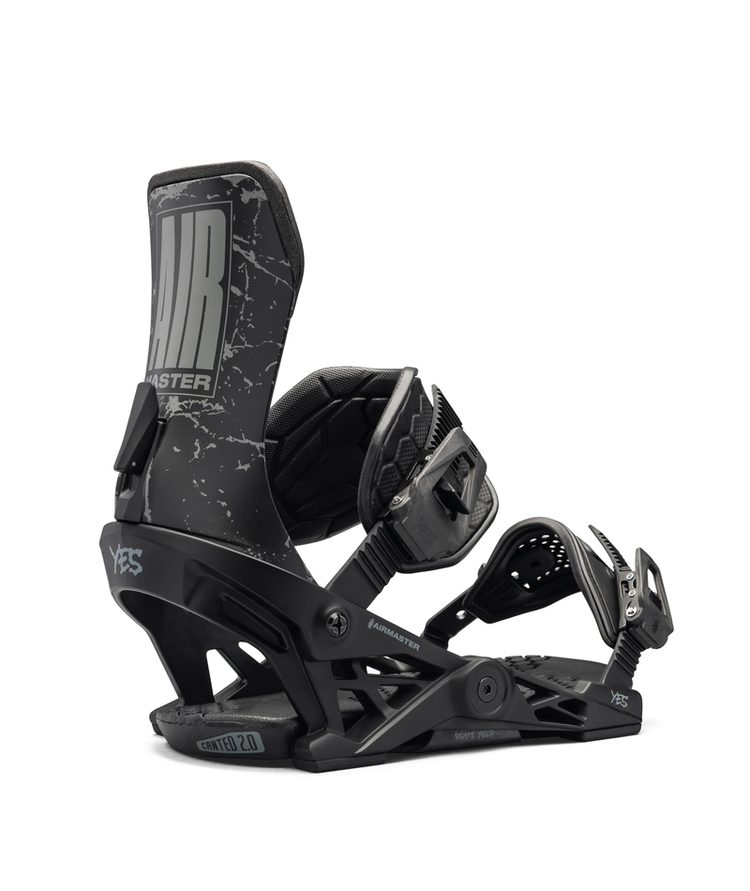 YES 2025 YES Airmaster Bindings Black