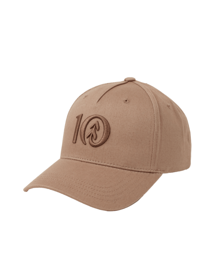 TENTREE TENTREE Logo Cork Brim Altitude Hat Fossil/Ash Brown