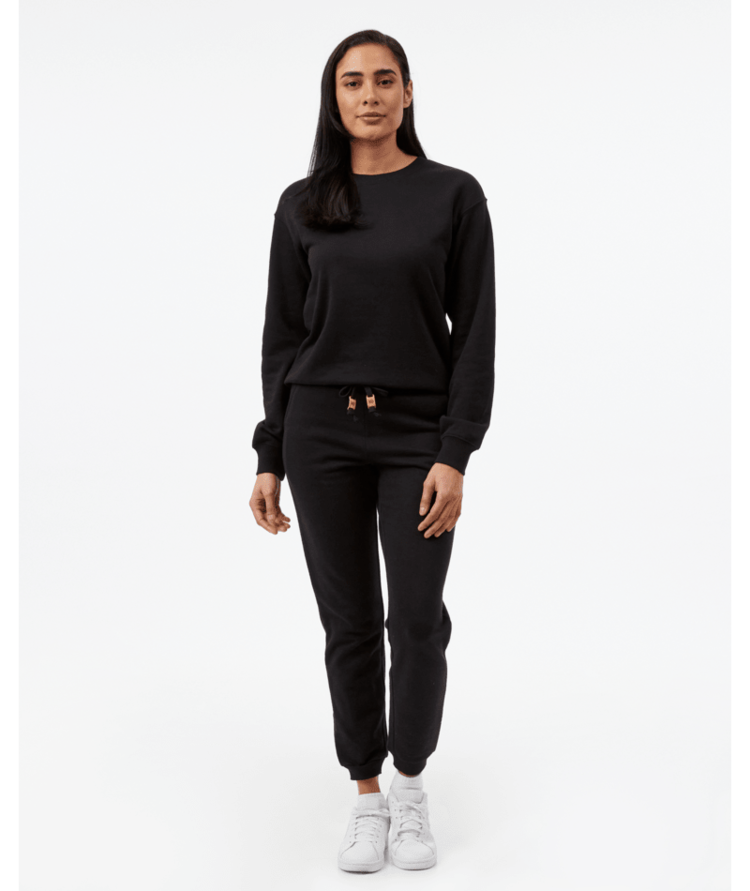 TENTREE TENTREE Womens TreeFleece Bamone Sweatpant Meteorite Black