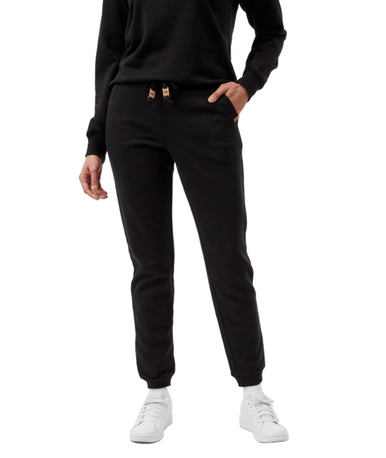 TENTREE TENTREE Womens TreeFleece Bamone Sweatpant Meteorite Black