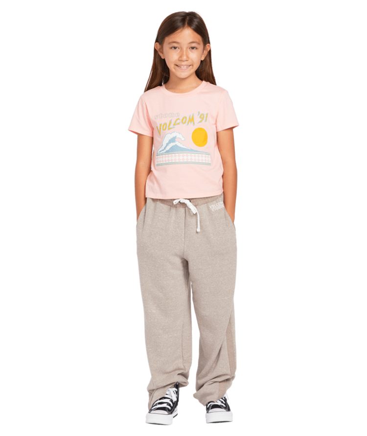 VOLCOM VOLCOM Girls I Got U Baby Short Sleeve Tee Pink