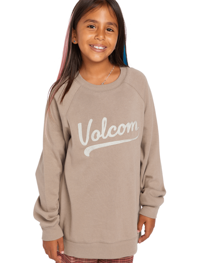 VOLCOM VOLCOM Girls Truly Stokin Pullover Moondust