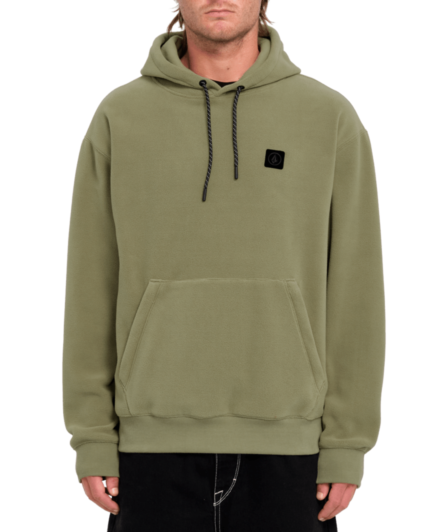 VOLCOM Second Trip Pullover Thyme Green Edge of the World Fernie BC