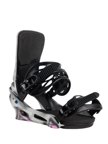BURTON 2025 BURTON Men's Cartel X Snowboard Bindings Gray/Pink