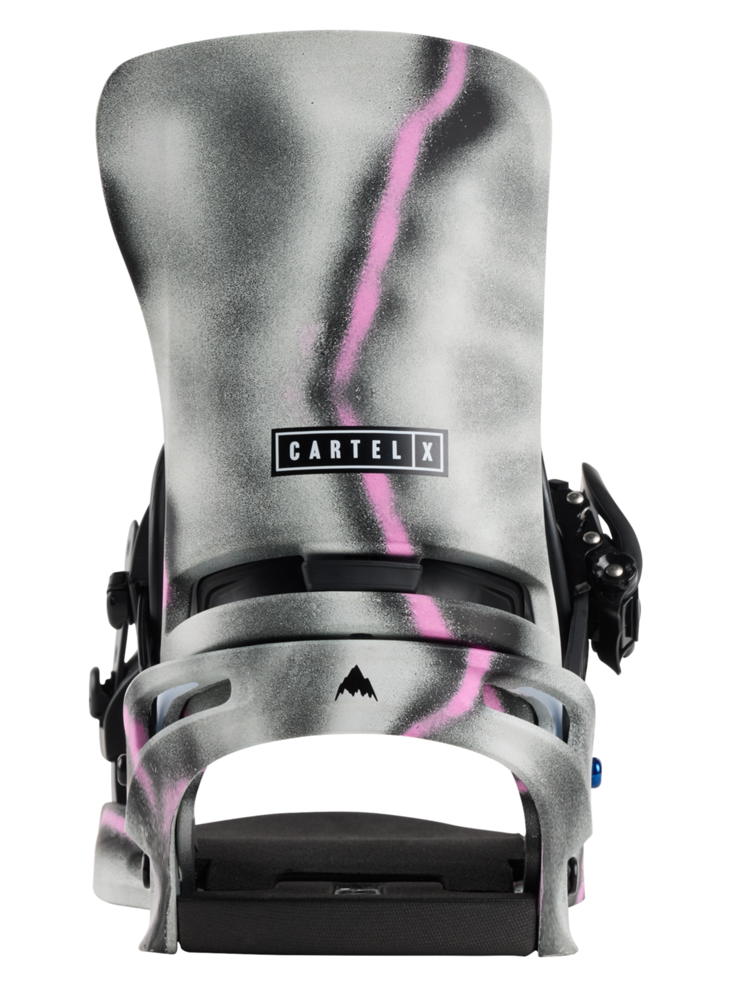 2025 BURTON Men's Cartel X Snowboard Bindings Gray/Pink
