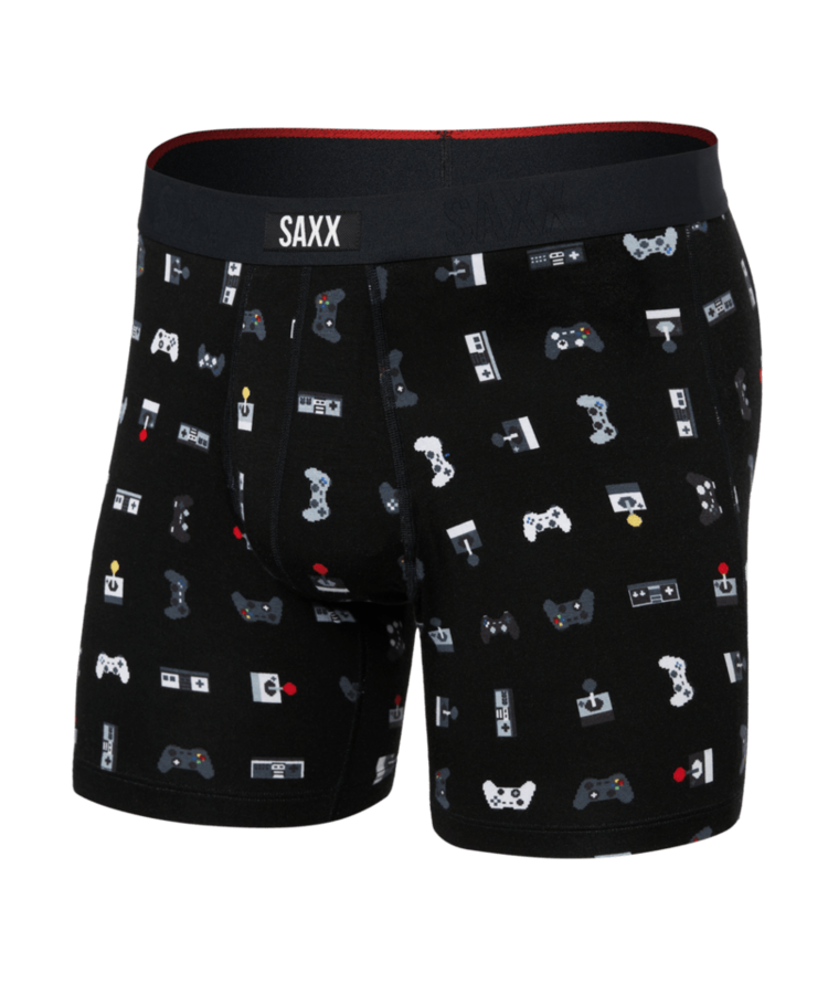 SAXX SAXX Vibe Xtra Boxer Brief Fly Gamer Black - GMR