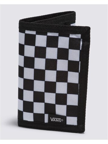VANS VANS Slipped Wallet In Black/White Check