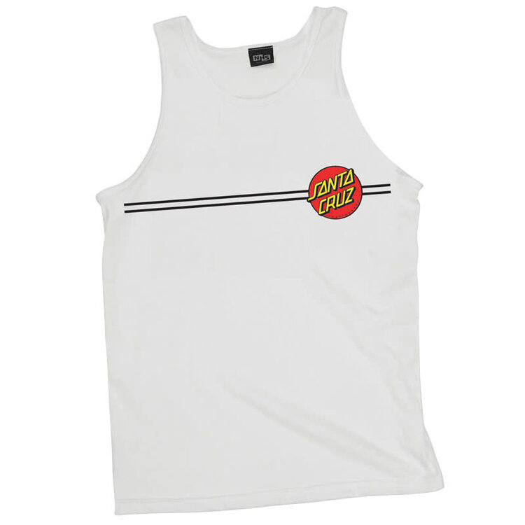 SANTA CRUZ SANTA CRUZ Tank Classic Dot White