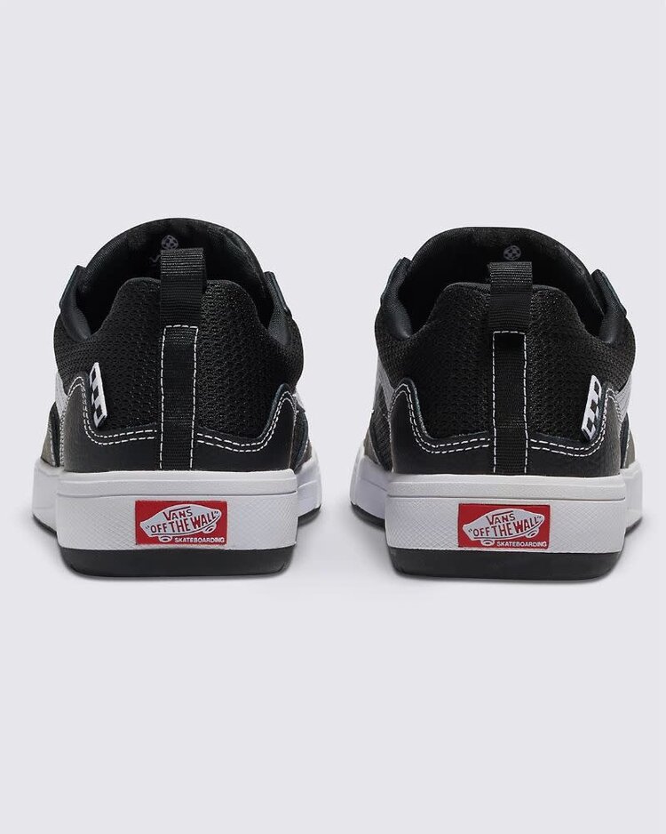 VANS VANS Zahba Leather Shoe in Black/White