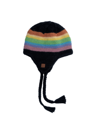 COAL COAL Dori Earflap Beanie Black / Multi