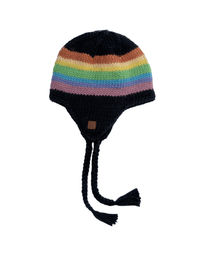COAL COAL Dori Earflap Beanie Black / Multi