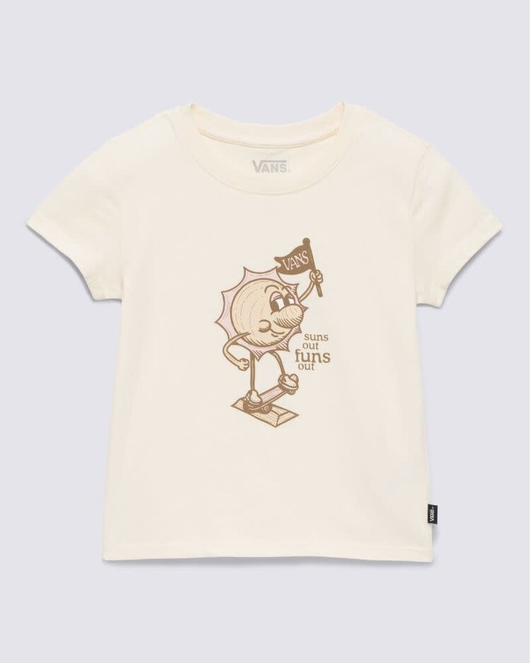 VANS VANS Kids Skate Sun Crew Tee Almond Oil