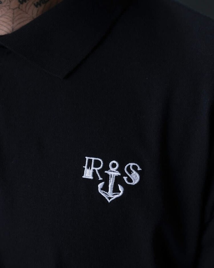 DICKIES DICKIES Ronnie Sandoval Long Sleeve Polo in Black