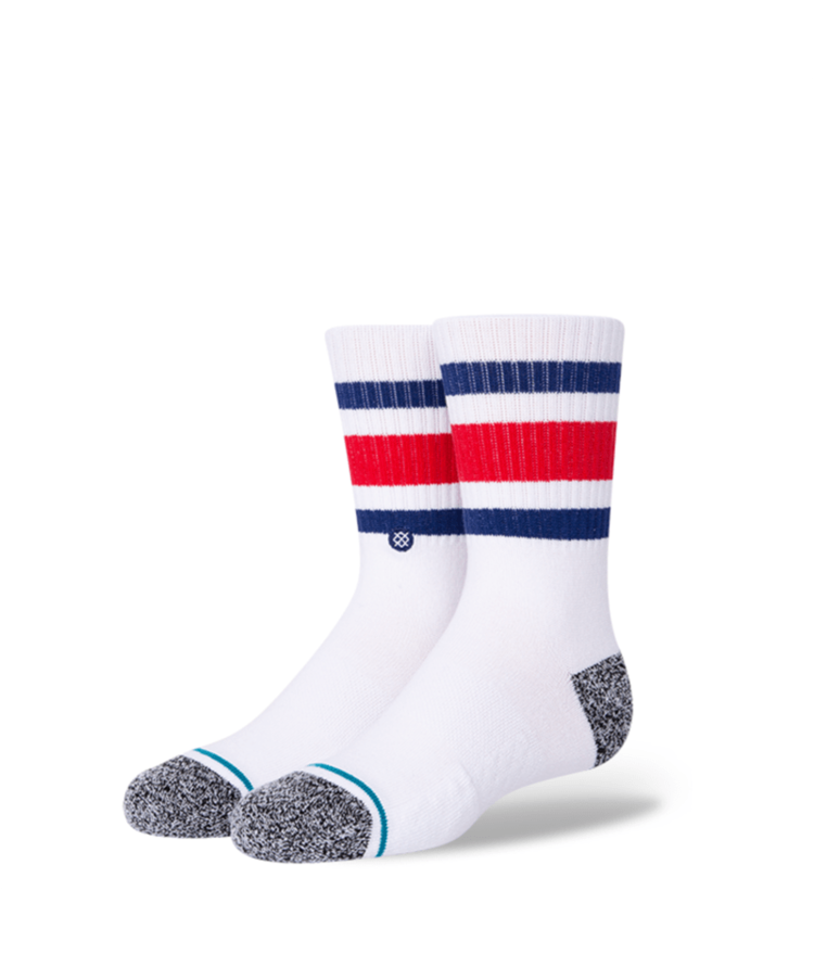 STANCE STANCE Kids Boyd Crew Socks Whiteblue