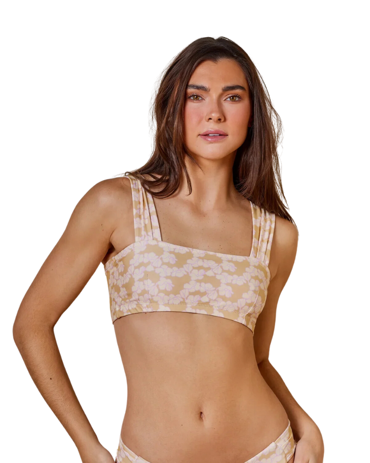 JUNE JUNE Geraldine Bikini Top Creamy