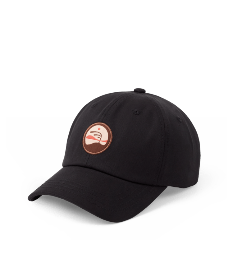 TENTREE TENTREE Artist Series Portal Peak Hat Meteorite Black/Burnt Sienna