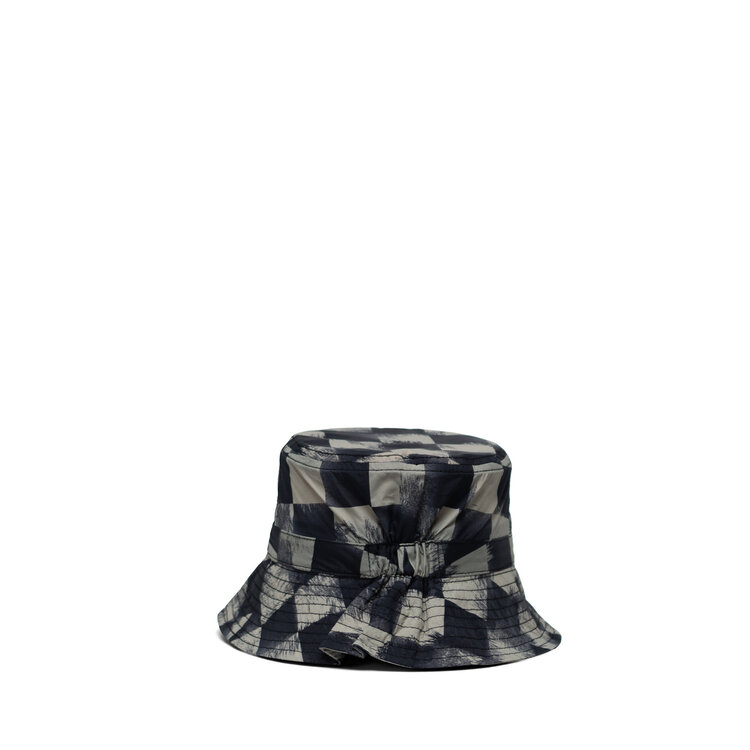 HERSCHEL HERSCHEL Toddler Beach UV Bucket Hat 2-4 Years Black Distressed Checker