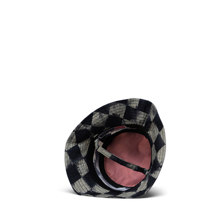 HERSCHEL HERSCHEL Toddler Beach UV Bucket Hat 2-4 Years Black Distressed Checker