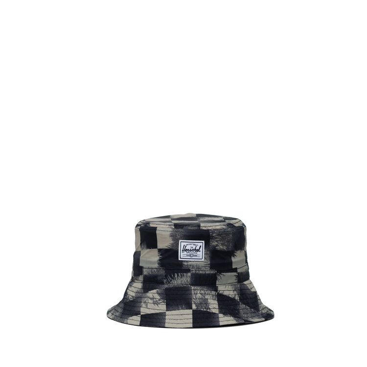 HERSCHEL HERSCHEL Toddler Beach UV Bucket Hat 2-4 Years Black Distressed Checker