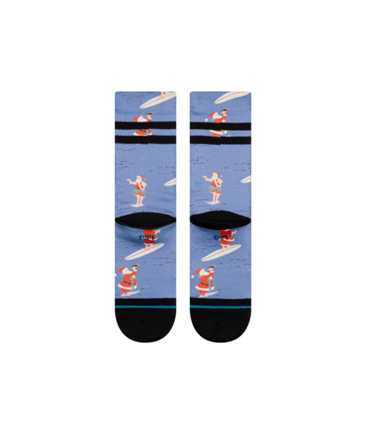 STANCE STANCE Kids Surfing Santa Crew Blue