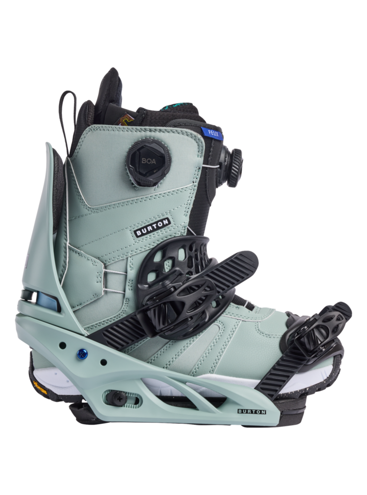 BURTON 2025 BURTON Women's Lexa X Snowboard Bindings Petrol Green