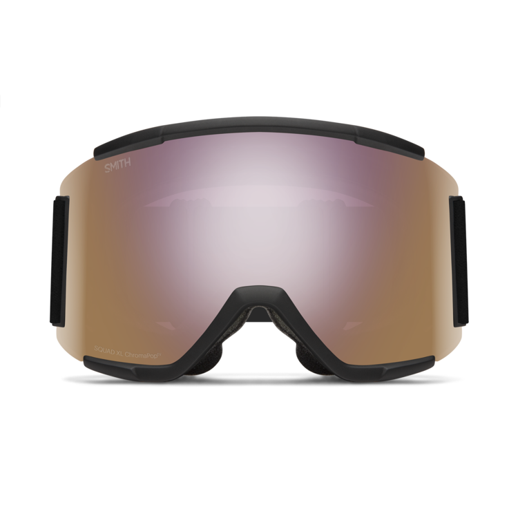 SMITH SMITH Squad XL Black | Chromapop Everyday Rose Gold Mirror