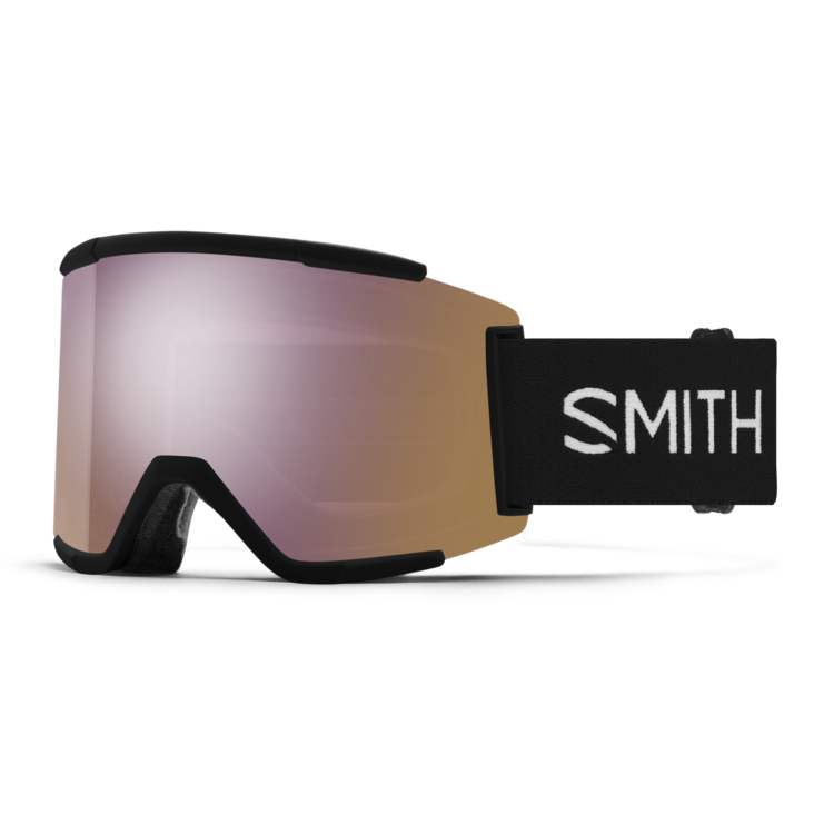 SMITH SMITH Squad XL Black | Chromapop Everyday Rose Gold Mirror