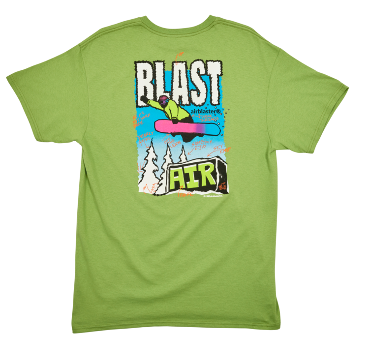 AIRBLASTER AIRBLASTER Style Correct Short Sleeve Tee Kiwi