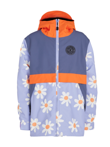 AIRBLASTER AIRBLASTER Youth Trencher Full Zip Thistle Big Daisy