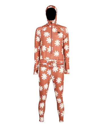 AIRBLASTER AIRBLASTER Women's Classic Ninja Suit Rust Big Daisy