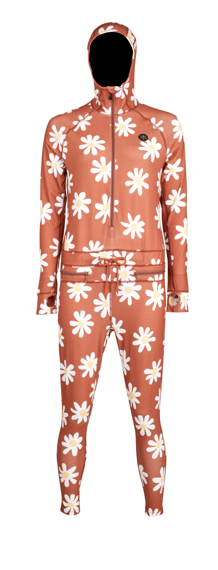 AIRBLASTER AIRBLASTER Women's Classic Ninja Suit Rust Big Daisy