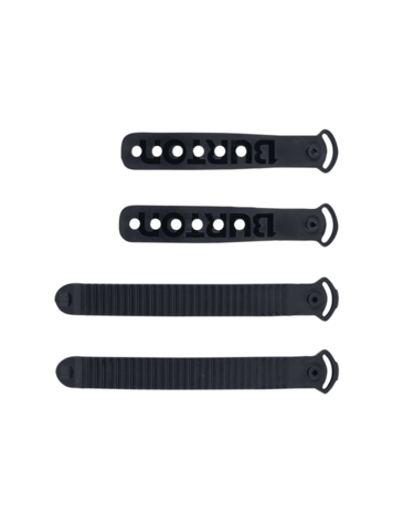 BURTON BURTON Toe Tongue and Slider Replacement Set Black