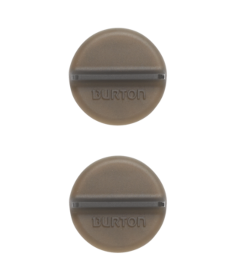 BURTON BURTON Mini Scraper Stomp Pad Translucent Black