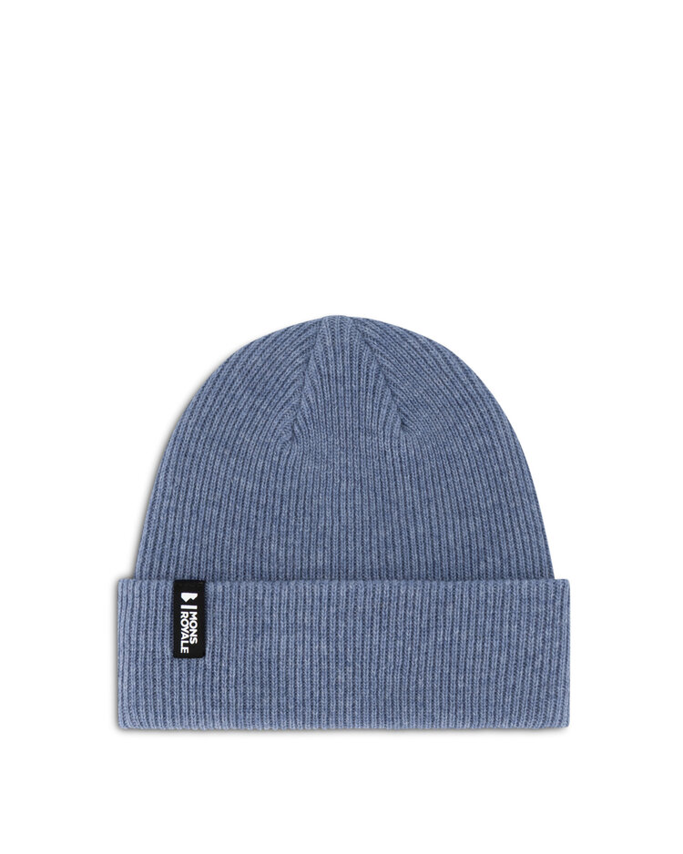 MONS ROYALE MONS ROYALE Chunky Logger Beanie Dark Denim