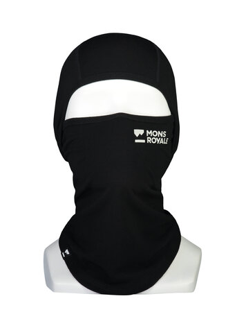 MONS ROYALE MONS ROYALE Santa Rosa Merino Flex 200 Balaclava Black