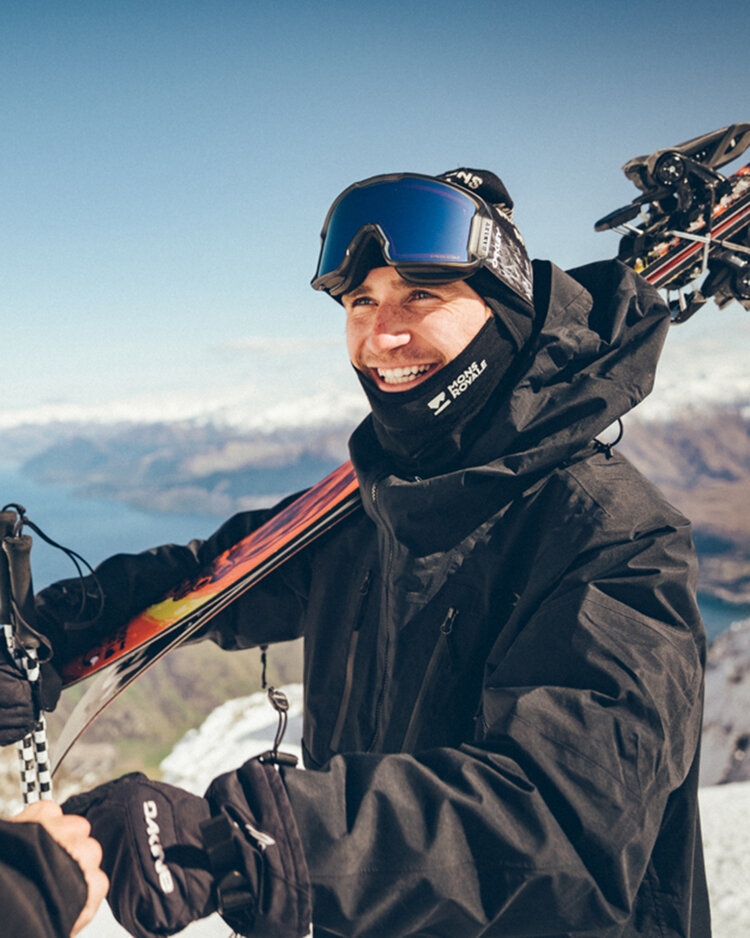 MONS ROYALE MONS ROYALE Santa Rosa Merino Flex 200 Balaclava Black